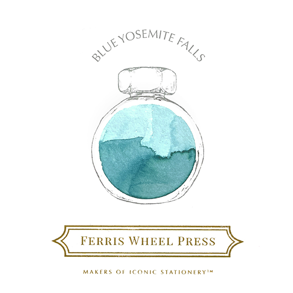 FERRIS WHEEL PRESS/フェリス ホイール プレス 38mlインク ブルー ヨセミテフォールズ【宅急便配送】