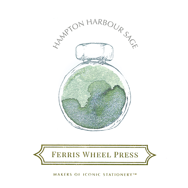 FERRIS WHEEL PRESS/フェリスホイールプレス 38mlインク ハンプトンハーバーセージ【宅急便配送】