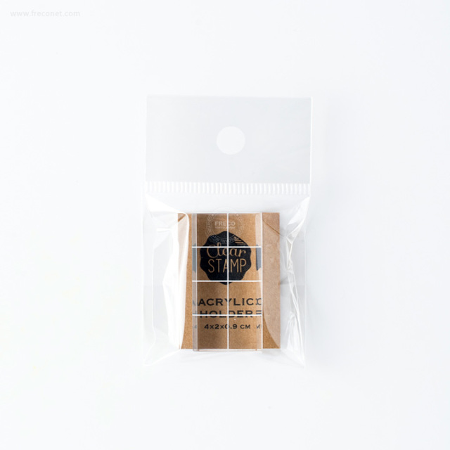 手帳スタンプ こどものかお クリアスタンプ用アクリルホルダー D 1978 001 ネコポスok