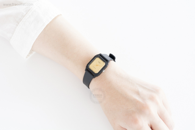 Casio 腕時計 スクエア スモール ゴールド Lq 142e 9a ネコポスok