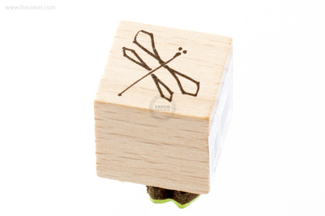 ウッドスタンプ アニマルシリーズ とんぼ（WS-I-24）【ネコポスOK】