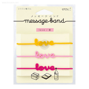 メッセージバンド ラブ柄（62303）【ネコポスOK】