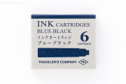 TRC ブラス 万年筆用インクカートリッジ ブルーブラック（38073-006）【ネコポスOK】