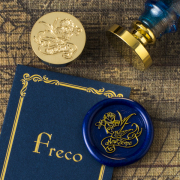 封蝋シーリングスタンプ 鳥と薔薇シリーズ New Hope 25mm【ネコポスOK】