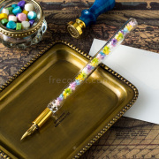 がらす工芸札幌 ガラス軸Gペン 花暦 はるかぜ 12mm軸【宅急便配送】