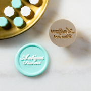 名入れシーリングスタンプ（カスタムメイド03）／カリグラフィー＜半角英数字＞