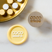 名入れシーリングスタンプ（カスタムメイド02）／サンセリフ＜半角英数字＞