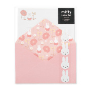 ミッフィーレターセット フラワー／ピンク（レ-MY6P）【ネコポスOK】
