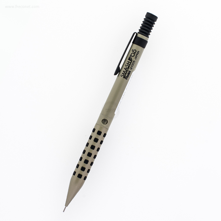 《限定カラー》ぺんてる SMASH スマッシュ ガンメタフルボディ（Q1005-GMKS）【ネコポスOK】