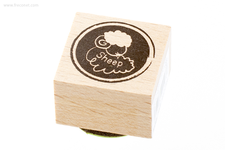 ウッドスタンプ アニマルシリーズ 羊 Sheep（WS-A-36）【宅急便配送】