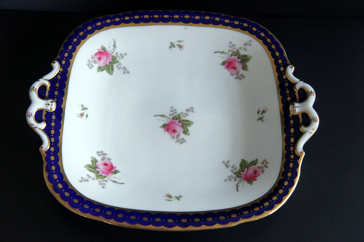 【入手困難】Coalport コールポート　ケーキプレート　BBプレートセット 入手困難】Coalport コールポート ケーキプレート BBプレートセット