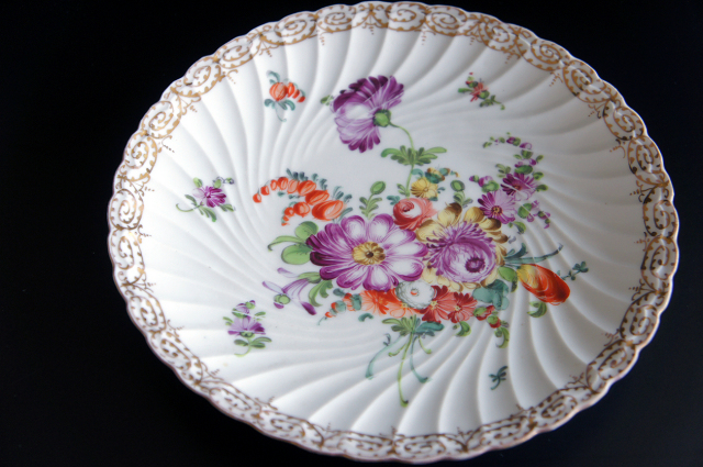 ドレスデン？アンティーク 陶磁器 プレート