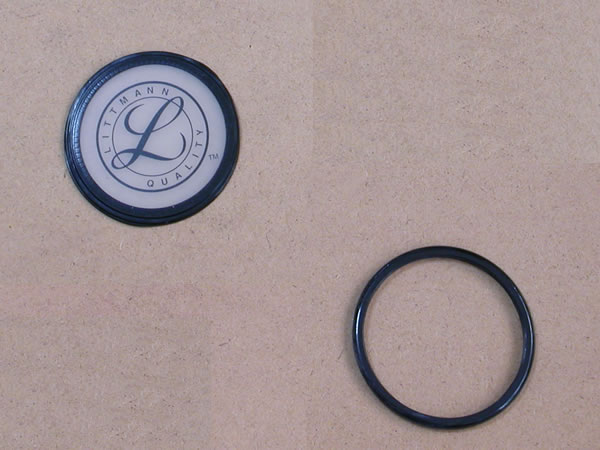 リムダイヤフラムは新品！Littmann Master Classic II リットマン リムアンドダイヤフラム（クラシックIISE等用／黒）36556