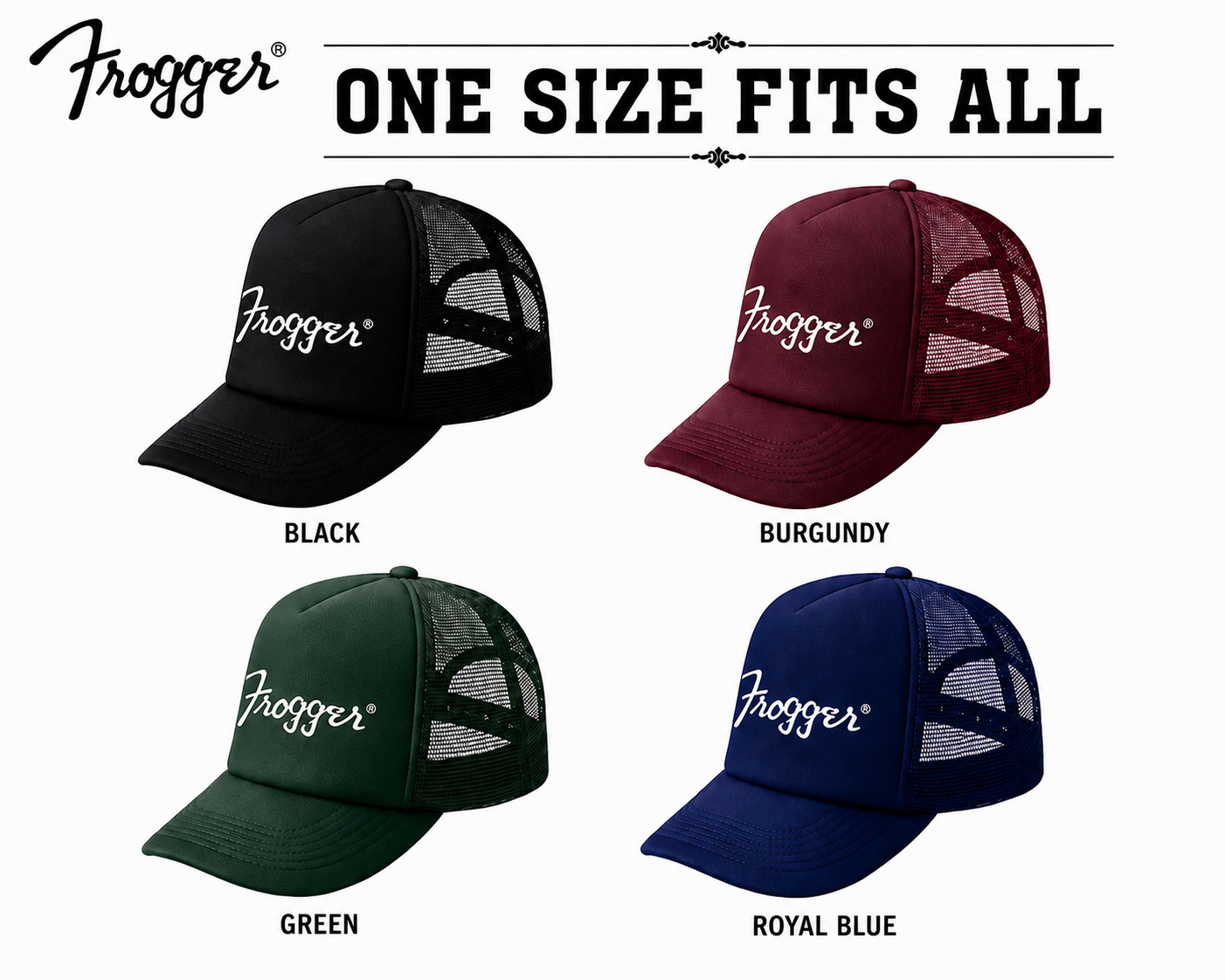 フロッグメッシュキャップ　予約商品