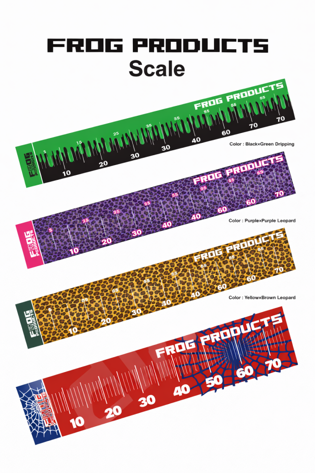 フロッグ公式ターポリンメジャースケール　予約商品　月末から来月納品予定