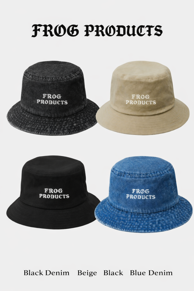 フロッグオリジナルバケットハット　限定受注生産　予約商品
