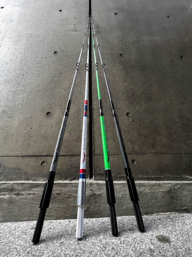 トップ道スティックフェルールモデル6.2ft 数量限定グリップ付き