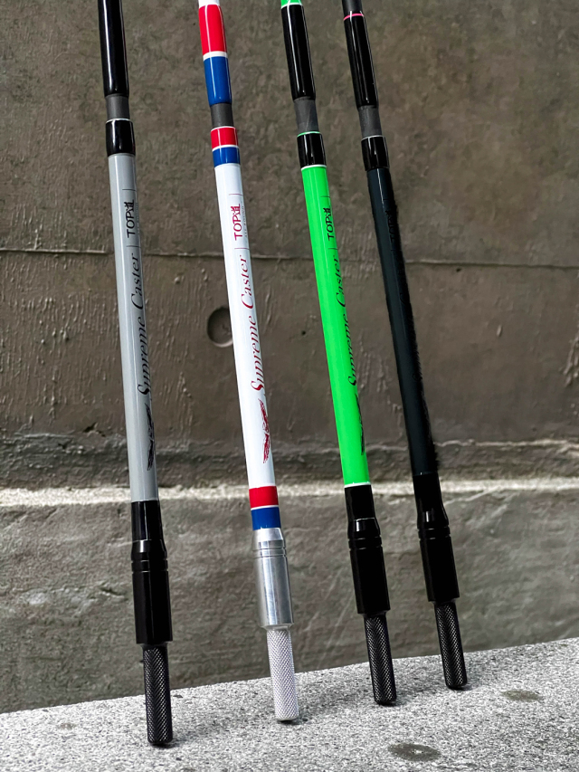 トップ道スティックフェルールモデル6.2ft 数量限定グリップ付き