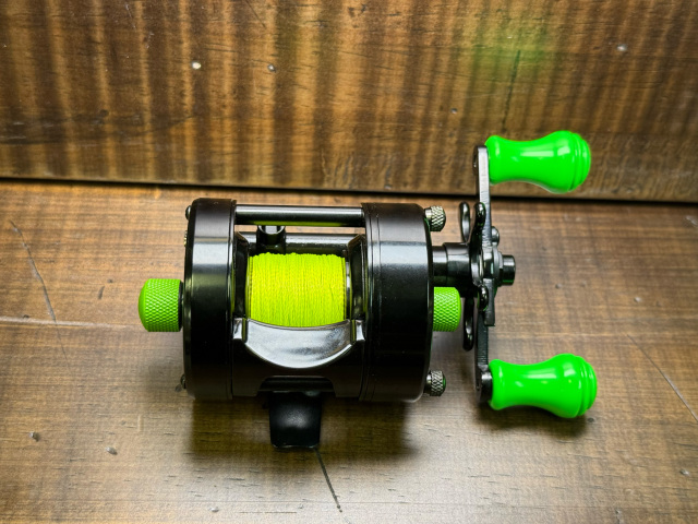 トイマシーン00用ライムグリーンカスタムキャスコン＆ハンドルノブセット