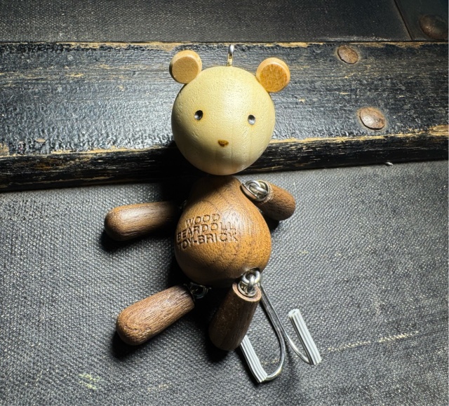 フロッグプロダクツ　トイブリック　ウッドベアドール　新品未使用品 FROG PRODUCTS/フロッグプロダクツ WOOD BEAR DOLL/ウッド
