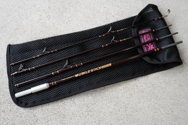 モビルスティック 4PC パックロッド レッドブラウンゴールド FROG
