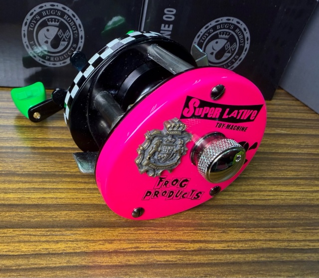 大阪フィッシングショー展示品　トイマシーンスーパーレィティブ　クレイジーパターン