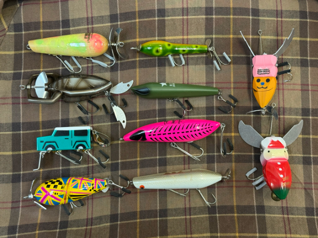 取材使用品ルアー
