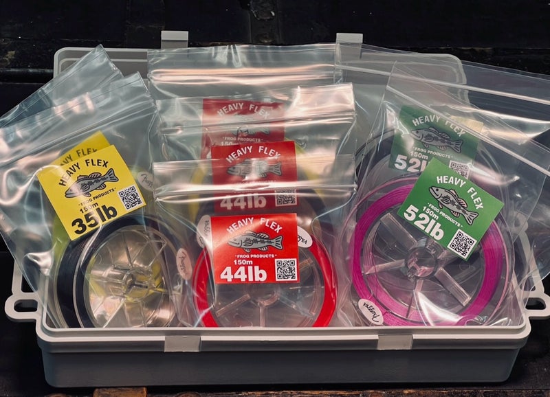 PEライン：ヘビーフレックス FROG