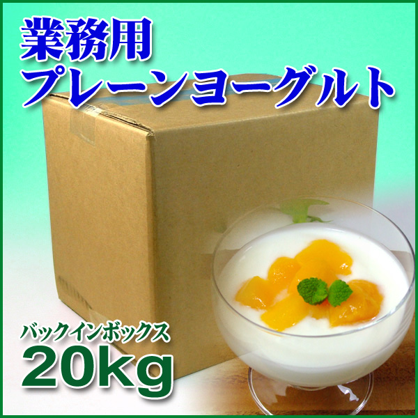【業務用】フロム蔵王 プレーンヨーグルト（バッグ・イン・ボックス）10kg×2個（20kg）