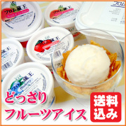 [送料無料]どっさりフルーツアイスセット