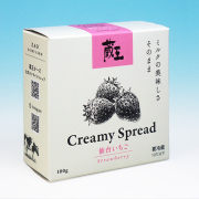 蔵王チーズ クリーミースプレッド・仙台いちご 100g