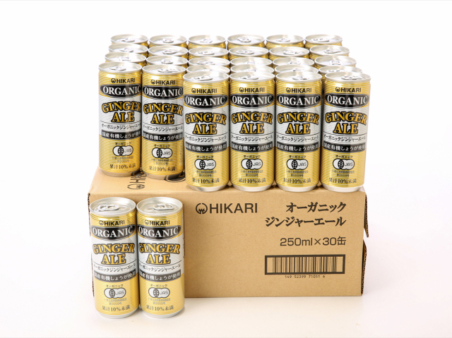 ヒカリ オーガニックジンジャーエール