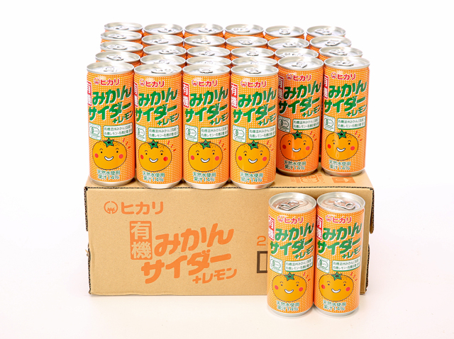 ヒカリ 有機みかんサイダー