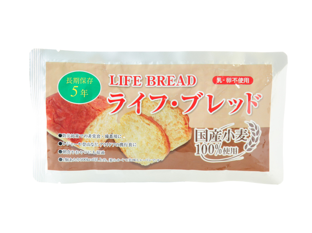 ライフブレッド 5年保存パン（110g） 商品詳細｜無添加ジャム・かき氷
