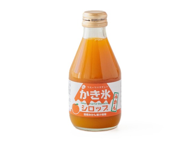 かき氷シロップ・みかん