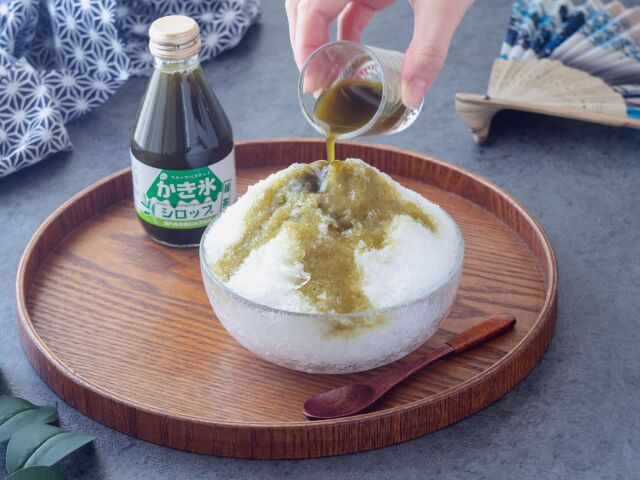 かき氷シロップ・緑茶