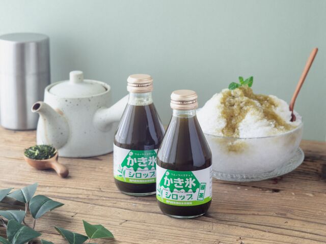 かき氷シロップ・緑茶