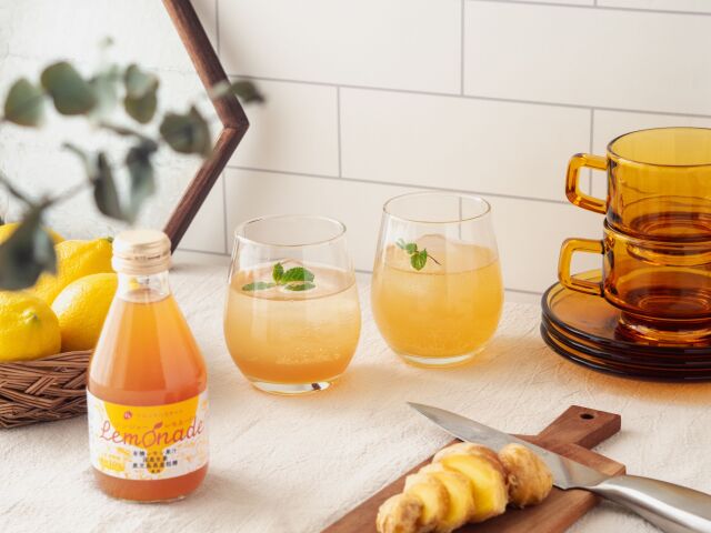 ジンジャーレモネードcold