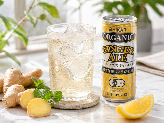 ヒカリ オーガニックジンジャーエール