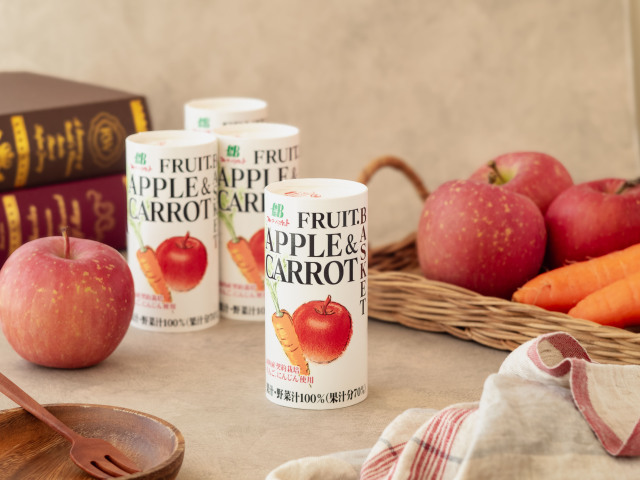 アップル＆キャロットジュース（195g×30本）商品詳細｜無添加ジャム