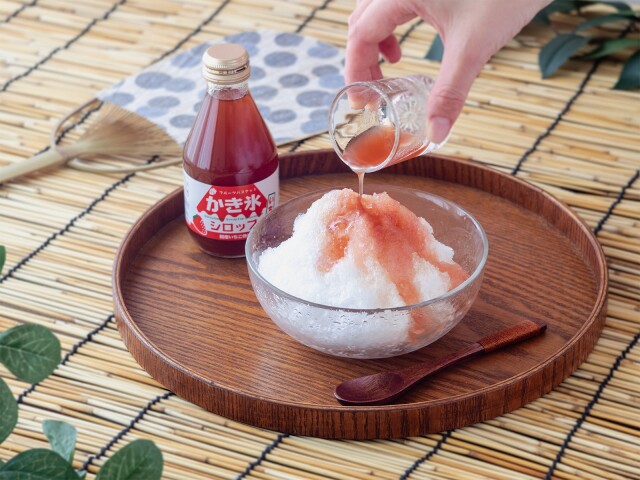 無添加シロップ】かき氷シロップ・いちご（国産）（180ml）商品詳細