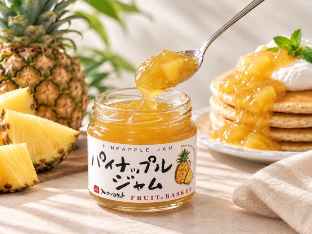 パイナップルジャム②