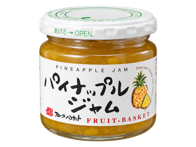 パイナップルジャム背景透過