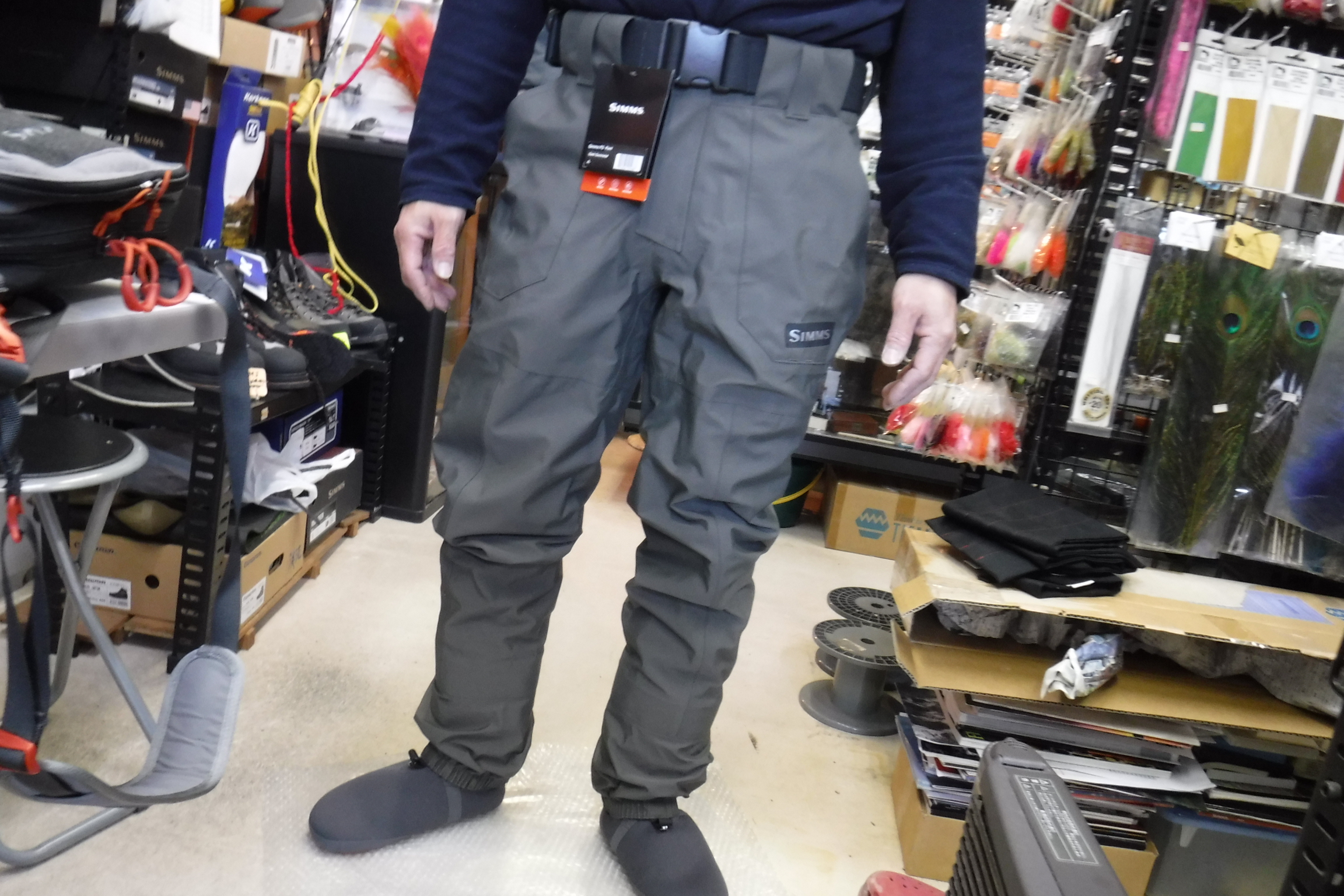 室内試着のみ！シムス プリマロフト パンツ メンズS