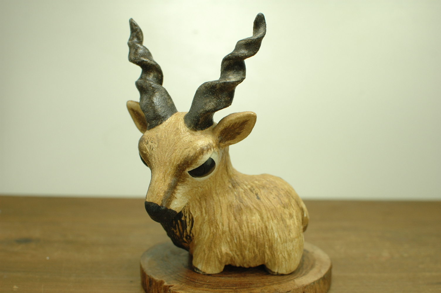ブラス製 ゴールド 山羊 置物 約8cm studio ftamura動物の置物 オンラインショップ
