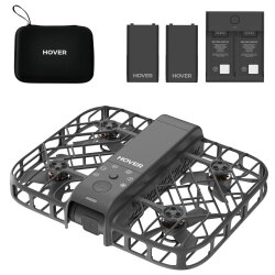 [ドローンカメラ] HOVERAir X1 Smart パーフェクトセット 収納ケース付 AI飛行カメラ カメラ付き 2.7k画質 小型ドローン100g未満 免許不要 HDR動画撮影 飛行時間55分 自動追跡 azdc007