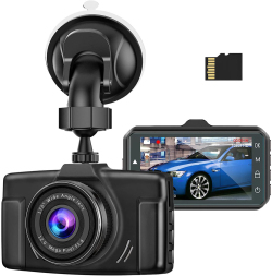 [ドライブレコーダー] ドラレコ 1080PフルHD高画質 WDR搭載 170度広角 32GBカード付属 3インチIPS液晶 自動録画 Gセンサー搭載 上書き録画 駐車監視 動体検知 mc-azdr001