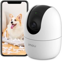 【SALE対象商品】[屋内用 防犯カメラ] スマート防犯カメラ 360°全方位監視 自動追尾 離れた場所からスマホで遠隔監視 遠隔操作 双方向通話 夜間撮影 動体検知 監視カメラ ベビーモニター ペットカメラ mc-azsc026