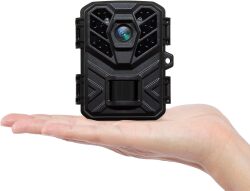 【SALE対象商品】[トレイルカメラ] 2400万画素 フルHD 防犯カメラ IP66防水防塵 赤外線LED搭載 暗視撮影 監視カメラ 動体検知 人感センサー搭載 自動上書録画 電池タイプ