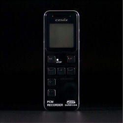 [録音機] 充電式ボイスレコーダー メモリ容量8GB 高感度 長時間 音声待機31日 音声監視モード付き VR-8S